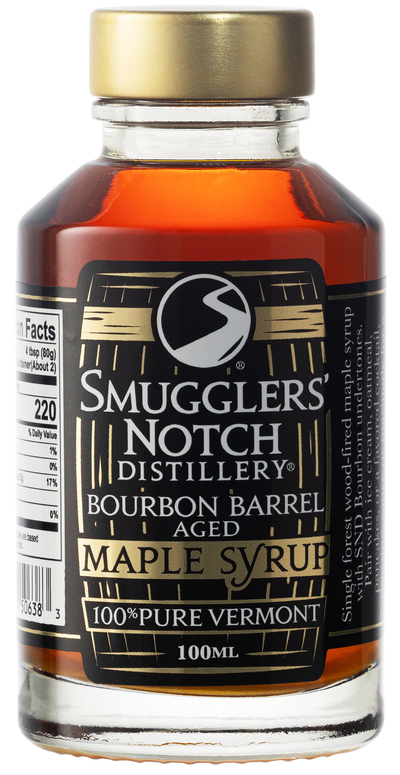 Bourbon Barrel Aged Maple Syrup 100mL