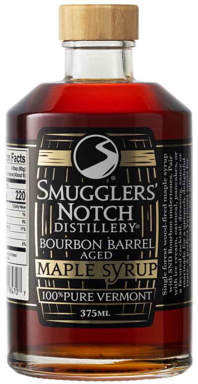 Bourbon Barrel Aged Maple Syrup 375mL (Short Bottle)