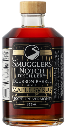 Bourbon Barrel Aged Maple Syrup 375mL (Short Bottle)