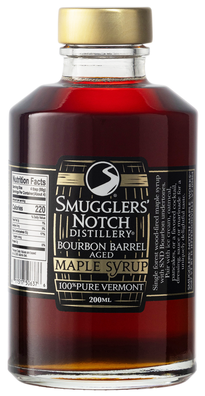 Bourbon Barrel Aged Maple Syrup 200mL