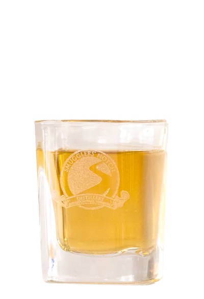 Prism Shot Glass with Vintage SND Logo